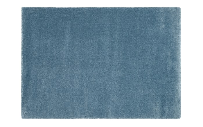 Teppich Kristall Uni, blau, 200 x 290 cm-01