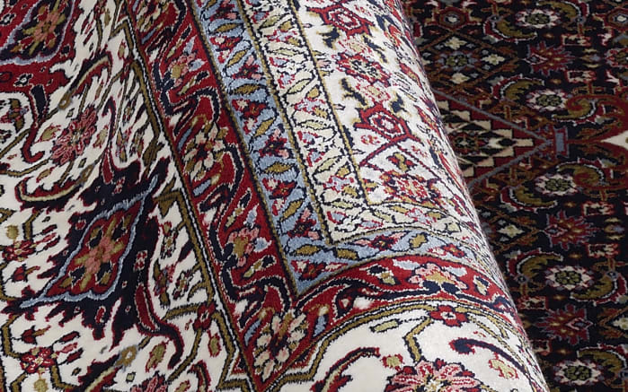 Teppich Seidenwind Bidjar, rot/blau, 200 x 290 cm-04