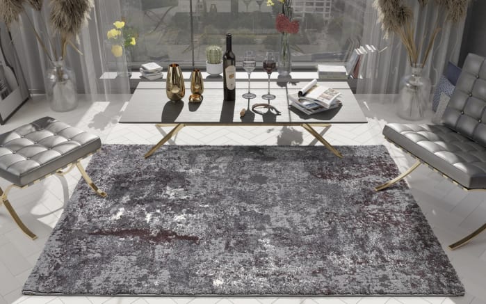 Teppich Starlight Echo, aubergine/beige, 160 x 230 cm-07
