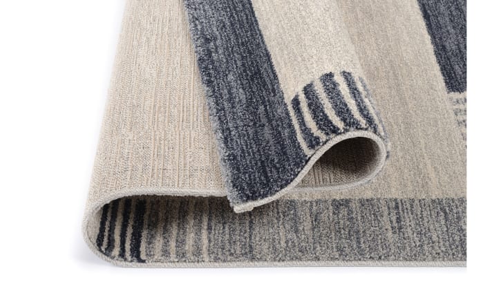 Teppich Ballance Kantium, grau/blau, 160 x 230 cm -04