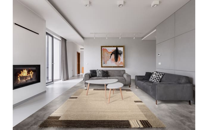 Teppich Ballance Kantium, beige/braun, 160 x 230 cm -07