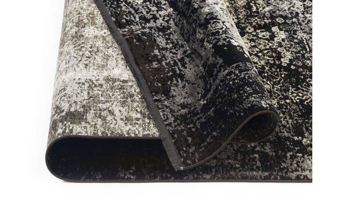Teppich Glorious Vita,  schwarz/grau, 140 x 200 cm-05