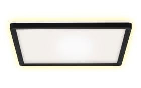 LED-Deckenleuchte Slim, schwarz, 29,3 cm