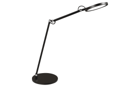 LED-Tischleuchte Regina, schwarz, 80 cm