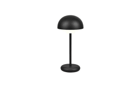 LED-Akku-Tischleuchte Elliot, schwarz, 26 cm