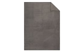 Decke Kuschelsoft, dunkeltaupe, 150 x 200 cm