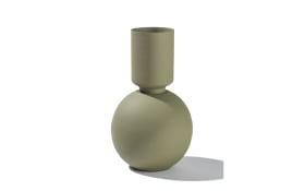 Deko-Vase, olivegrün, 34 cm