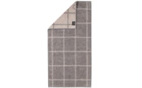 Handtuch Grafik Two-Tone, graphit, 50 x 100 cm
