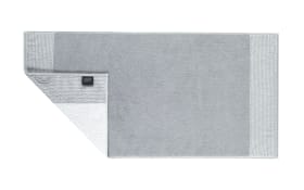 Handtuch Two-Tone, platin, 50 x 100 cm