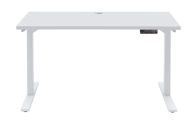 E-Schreibtisch Web in Icy-weiß Matt, ca. 135 cm breit