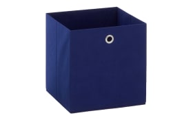 Aufbewahrungsbox in blau, 32 x 32 cm