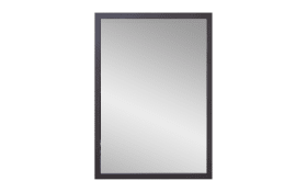 Spiegel 60 x 45 cm inkl Rahmen in wei/ß Hochglanz Aufh/änger