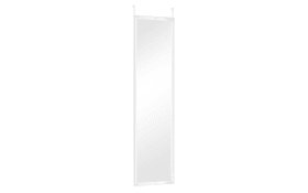 Türhängespiegel Bea in weiß, 30 x 120 cm