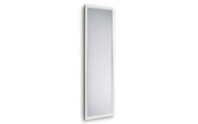 Rahmenspiegel Loreley in weiß, 35 x 125 cm