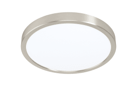 LED-Deckenleuchte Fueva 5 in nickel-matt, 28,5 cm