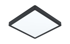 LED-Deckenleuchte Fueva 5 in schwarz, ca. 28,5 x 28,5 cm