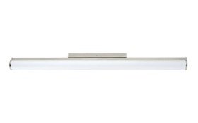 LED-Wandleuchte Calnova in nickel matt, 90 cm