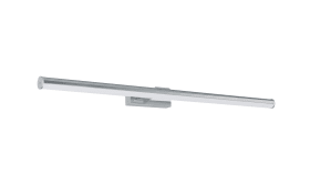 LED-Wandleuchte Vadumi in chromfarbig, 78 cm