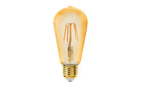 LED-Leuchtmittel 6 W / E27 / 650 Lm / 2200 K Kolben, 2er-Set