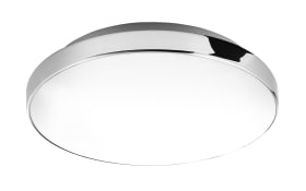 LED-Deckenleuchte 3351-016 weiß/chromfarbig, 28,5 cm