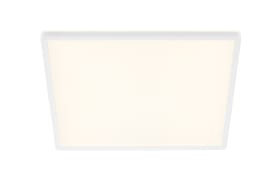 LED-Deckenleuchte Slim in weiß, 42 x 42 cm