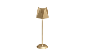 LED-Akku-Tischleuchte Katy, goldfarbig, 38 cm