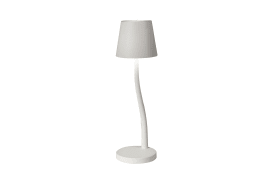 LED-Akku-Tischleuchte Judy in weiß, 36,5 cm