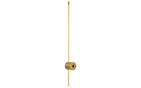 LED-Wandleuchte Chasey in goldfarbig, 113 cm