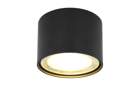 LED-Deckenleuchte Serena in schwarz, 1-flammig