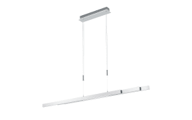 LED-Pendelleuchte Laetitia CCT in aluminium, 115 - 180 cm