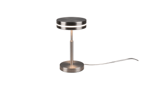 LED-Tischleuchte Franklin in nickel, 25 cm