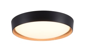 LED-Deckenleuchte Emilia in schwarz, 39,6 cm