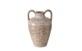 Vase Melbourne aus Steingut, 19 cm 