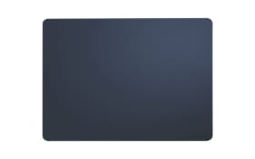 Tischset blau plum aus Kunstleder