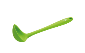 Schöpflöffel in grün, 28 cm