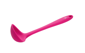 Schöpflöffel in pink, 28 cm