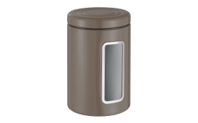 Vorratsdose in grau/braun, 2 l