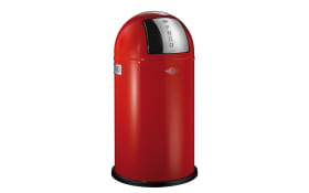Abfalleimer Pushboy in rot, 50 l