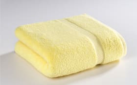 Duschtuch in gelb, 70 x 140 cm