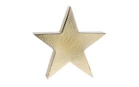 Deko-Stern in gold, 44,5 cm