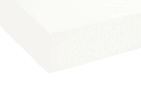 Topper Spannbetttuch in weiß, 180 x 200 x 8 cm