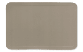 Tischset Uni in taupe, 28.5 x 43.5 cm