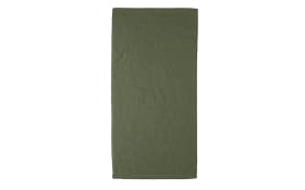 Handtuch Lifestyle Uni aus Baumwolle in grün, 50 x 100 cm