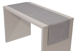 Tischläufer Loft in silber, 40 x 150 cm