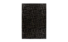 Teppich Bijou 125 in schwarz/gold, ca. 160 x 230 cm