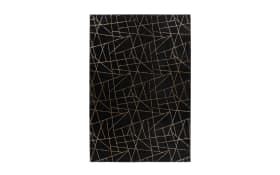 Teppich Bijou 125 in schwarz/gold, ca. 200 x 290 cm