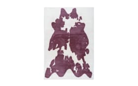 Hochflorteppich Rabbit Animal 500 in lilac-weiß, 120 x 160 cm