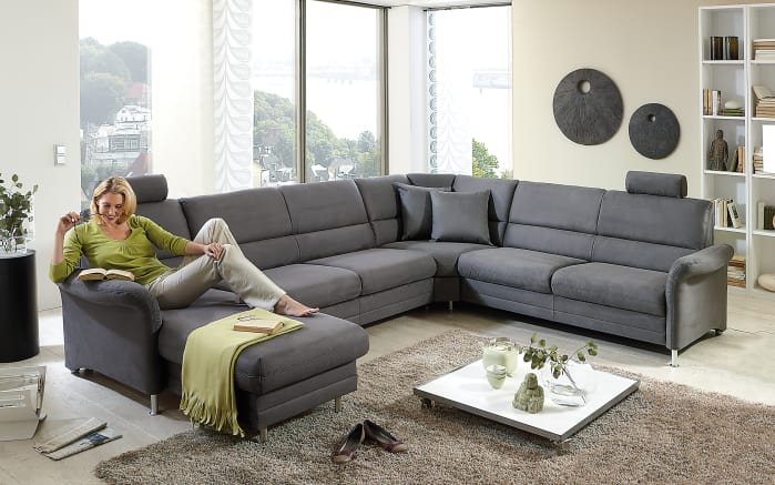 Hardeck Sofa Grau