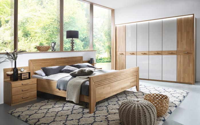 Schlafzimmer Vivien In Wildeiche Natur Champagner Online Bei Hardeck Kaufen