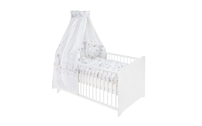 Bett-Set in weiß mit Muster Jellyfish online bei Hardeck ...